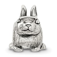 Sterling Silver Reflections Bunny Bead view 3