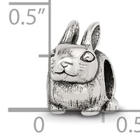 Sterling Silver Reflections Bunny Bead view 5