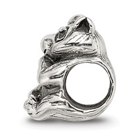 Sterling Silver Reflections Racoon Bead view 2