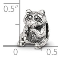 Sterling Silver Reflections Racoon Bead view 4