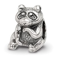 Sterling Silver Reflections Racoon Bead view 1