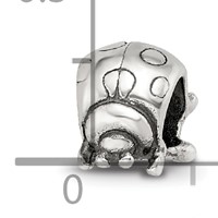 Sterling Silver Reflections Ladybug Bead view 5