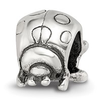 Sterling Silver Reflections Ladybug Bead view 1