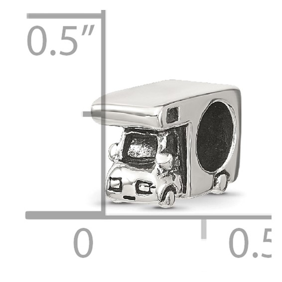 Sterling Silver Reflections RV Camper Bead