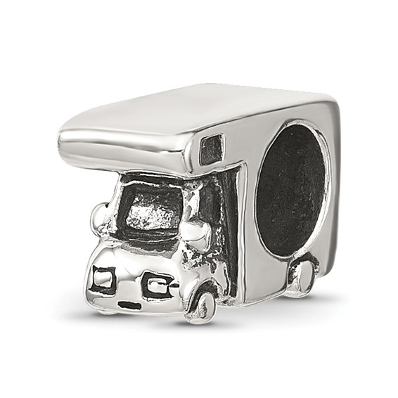 Sterling Silver Reflections RV Camper Bead
