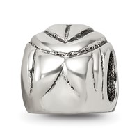 Sterling Silver Reflections Race Car Helmet Bead view 4
