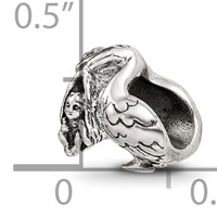 Sterling Silver Reflections Stork Bead view 5