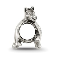 Sterling Silver Reflections Horse Bead view 2