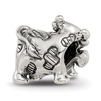 Sterling Silver Reflections Dairy Cow Bead view 5