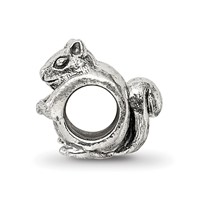 Sterling Silver Reflections Squirrel Bead view 2