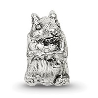 Sterling Silver Reflections Squirrel Bead view 3