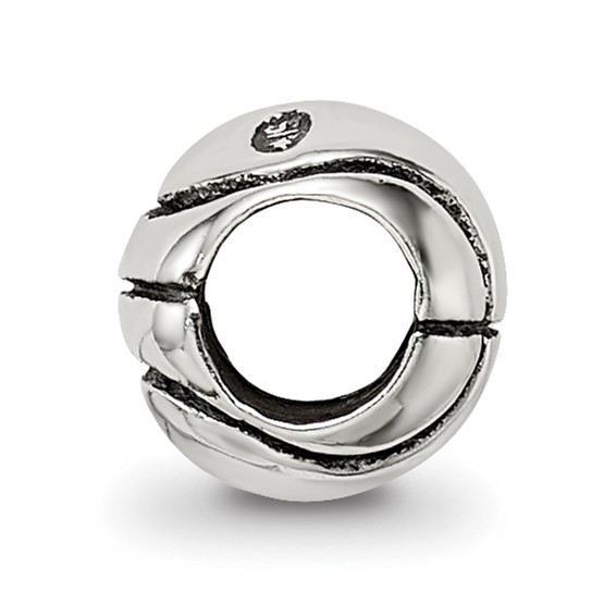 Sterling Silver Reflections Kids Basketball Bead