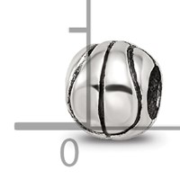 Sterling Silver Reflections Kids Basketball Bead view 4
