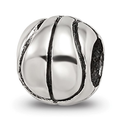 Sterling Silver Reflections Kids Basketball Bead