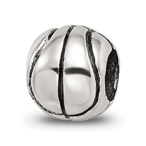 Sterling Silver Reflections Kids Basketball Bead