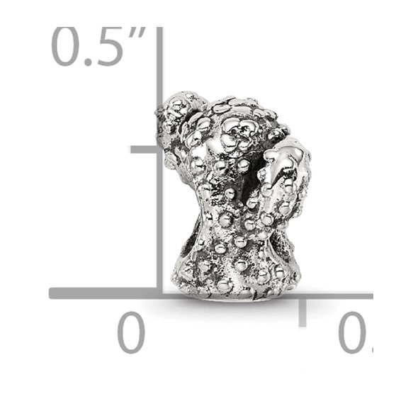 Sterling Silver Reflections Cactus Bead