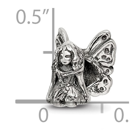 Sterling Silver Reflections Fairy Bead