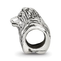 Sterling Silver Reflections Yorkshire Terrier Bead view 2