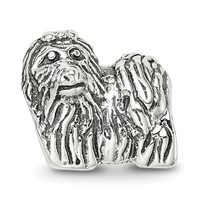 Sterling Silver Reflections Yorkshire Terrier Bead view 3