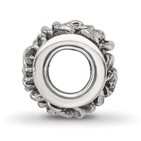 Sterling Silver Reflections Rose Bali Bead view 2
