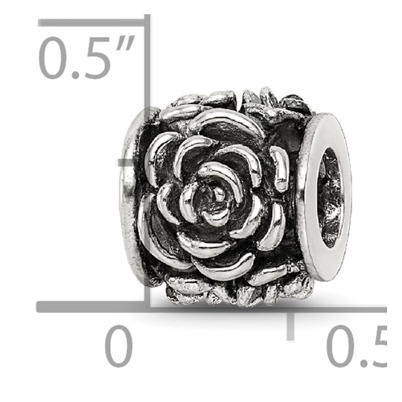Sterling Silver Reflections Rose Bali Bead