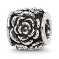 Sterling Silver Reflections Rose Bali Bead view 1