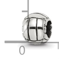 Sterling Silver Reflections Kids Volleyball Bead view 4