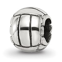 Sterling Silver Reflections Kids Volleyball Bead view 1