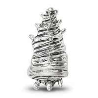 Sterling Silver Reflections Shell Bead view 3