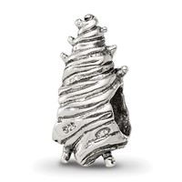 Sterling Silver Reflections Shell Bead view 4