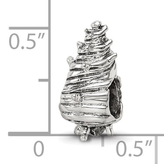 Sterling Silver Reflections Shell Bead