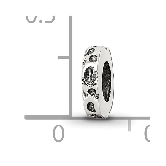 Sterling Silver Reflections Spacer Bead