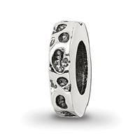 Sterling Silver Reflections Spacer Bead view 1