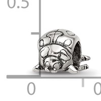 Sterling Silver Reflections Kids Ladybug Bead view 5