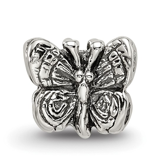 Sterling Silver Reflections Kids Butterfly Bead