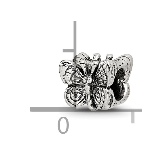 Sterling Silver Reflections Kids Butterfly Bead
