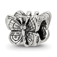 Sterling Silver Reflections Kids Butterfly Bead view 1