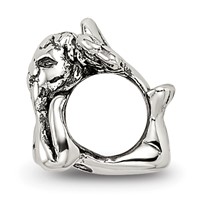 Sterling Silver Reflections Kids Angel Bead view 2
