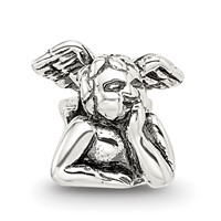 Sterling Silver Reflections Kids Angel Bead view 3