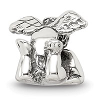Sterling Silver Reflections Kids Angel Bead view 5