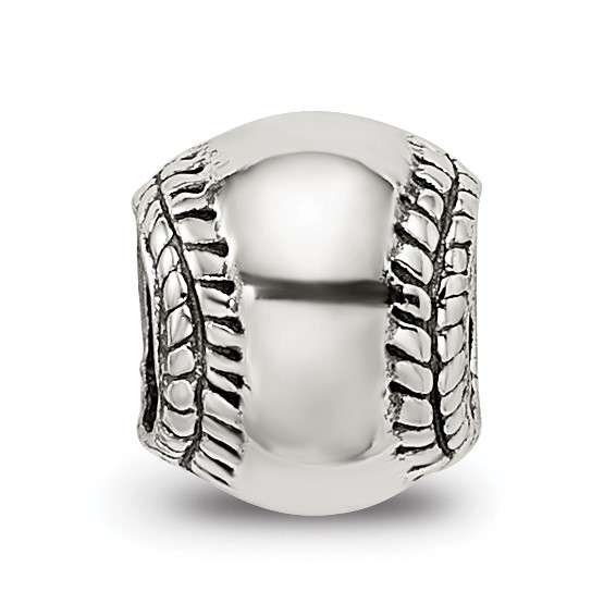 Sterling Silver Reflections Kids Softball Bead