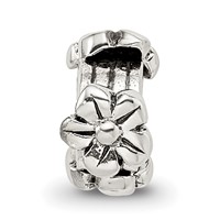 Sterling Silver Reflections Kids Flowers Bead view 3