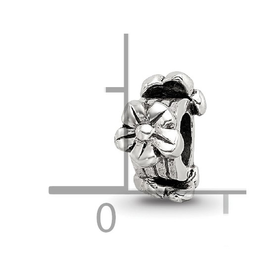 Sterling Silver Reflections Kids Flowers Bead