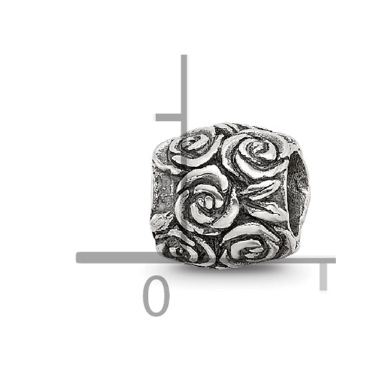 Sterling Silver Reflections Kids Floral Bali Bead