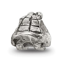 Sterling Silver Reflections Kids Turtle Bead view 4