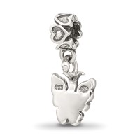 Kids Collection Sterling Silver Butterfly Dangle Reflections Bead view 5