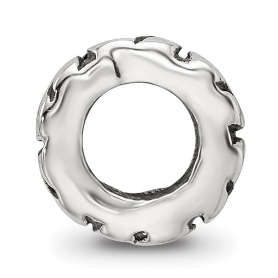 Sterling Silver Reflections Swirl Spacer Bead