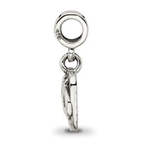Kids Collection Sterling Silver Flip Flops Dangle Reflections Bead view 2
