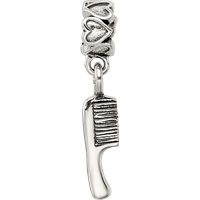 Kids Collection Sterling Silver Comb Dangle Reflections Bead view 3