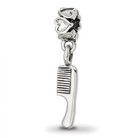 Kids Collection Sterling Silver Comb Dangle Reflections Bead view 1